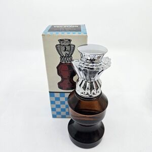 Avon The Queen Chess Piece 3oz Oland After Shave Bottle Decanter - Full